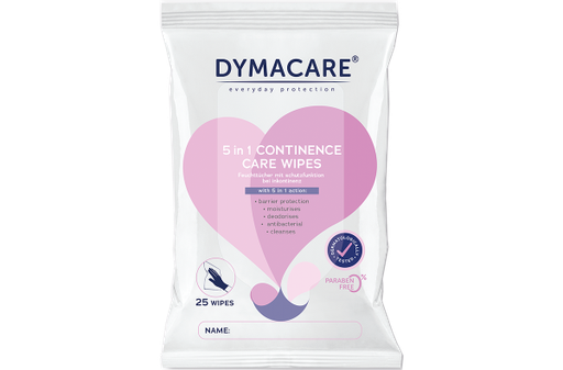 DY-555  DYMACARE 5 in 1 Feuchttücher antibakteriell für Inkontinenz Hygiene