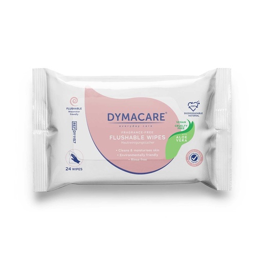 DY-1157  DYMACARE spülbare Feuchtreinigungstücher